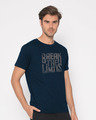 Shop Grunge Limits Half Sleeve T-Shirt-Design