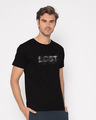 Shop Grunge Lost Half Sleeve T-Shirt-Design