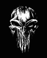 Shop Grunge Skull Logo Glow In Dark Fleece Light Sweatshirt-Full