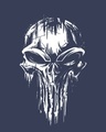 Shop Grunge Skull Logo Glow In Dark Full Sleeve T-Shirt 