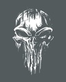 Shop Grunge Skull Logo Glow In Dark Full Sleeve T-Shirt -Full