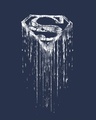 Shop Grunge Superman Glow In Dark Fleece Light Sweatshirt (SL)-Full