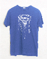 Shop Grunge Superman Half Sleeve T-Shirt (SL) (GID)