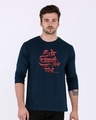 Shop Haa Chhand Jivala Full Sleeve T-Shirt-Front