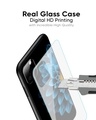 Shop Half Blue Flower Premium Glass Case for Apple iPhone 13 Mini (Shock Proof, Scratch Resistant)-Full
