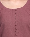Shop Women's Purple Front Open Buttoned Top-Full
