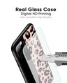 Shop Half Leopard Premium Glass Case for OnePlus 6T (Shock Proof, Scratch Resistant)-Full