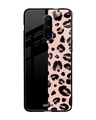 Shop Half Leopard Premium Glass Case for OnePlus 7 Pro (Shock Proof, Scratch Resistant)-Front