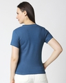 Shop Half Sleeve Plain Rib T-Shirt-Full