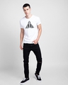 Shop Hallows Tri Half Sleeve T-Shirt   (HP)-Design