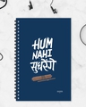 Shop Ham Nahi Sudhrenge Designer Notebook (Soft Cover, A5 Size, 160 Pages, Ruled Pages)-Front