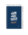 Shop Ham Nahi Sudhrenge Designer Notebook (Soft Cover, A5 Size, 160 Pages, Ruled Pages)-Full