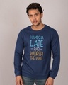 Shop Hamesha Late Fleece Light Sweatshirt-Front