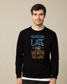 Shop Hamesha Late Fleece Light Sweatshirt-Front
