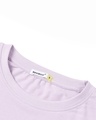 Shop Women's Purple Hanging Mickey Graphic Printed Slim Fit T-shirt
