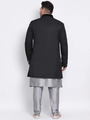 Shop 3 Pics 3pc Kurta Pyjama Sherwani-Full