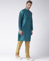 Shop Men's Solid Long Kurta-Full