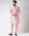 Shop Men's Pink  Kurta-Front