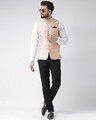 Shop Casual Jacquard Nehru Jacket-Full