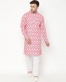 Shop Printed Kurta Set-Front