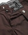 Shop Mens Brown Solid Casual Trouser