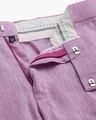 Shop Mens Linen Cotton Solid Casual Trouser