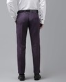 Shop Mens Purple Solid Casual Trouser-Design
