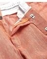 Shop Mens Linen Cotton Solid Casual Trouser