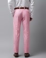 Shop Mens Pink Solid Casual Trouser-Design