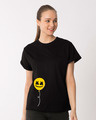 Shop Happier Balloon Boyfriend T-Shirt-Front