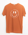 Shop Happier Half Sleeve T-Shirt-Front