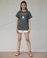Shop Happiness-penguin Boyfriend T-Shirt-Full