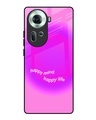 Shop Happy Mind Premium Glass Case for Oppo Reno11 5G(Shock Proof, Scratch Resistant)-Front