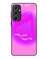 Shop Happy Mind Premium Glass Case for Samsung Galaxy A35 5G(Shock Proof, Scratch Resistant)-Front