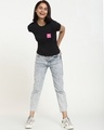 Shop Women's Happy State Slim Fit T-shirt-Design
