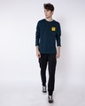 Shop Men's Blue Happy State Graphic Printed T-shirt-Design