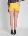 Shop Women's Yellow Boxer Shorts-Full