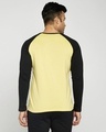Shop Happy Yellow Full Sleeve Raglan T-Shirt-Design