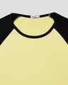 Shop Happy Yellow Full Sleeve Raglan T-Shirt