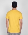 Shop Happy Yellow Half Sleeve T-Shirt-Full