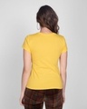 Shop Happy Yellow Half Sleeve T-shirt-Full