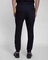 Shop Happy Yellow Pocket Panel Casual Jogger Pants-Design