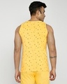 Shop Happy Yellow Round Neck Pocket Vest-Design