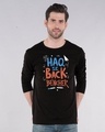 Shop Haq Se Back Bencher Full Sleeve T-Shirt-Front