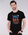 Shop Haq Se Back Bencher Half Sleeve T-Shirt-Front