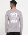 Shop Men's Grey Hard Rock Graphic Printed T-shirt-Design