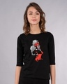 Shop Harley Splash 3/4th Sleeve T-Shirt (BML)-Front