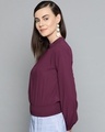 Shop Women's Round Neck Full Sleeve Solid Top-Design