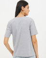 Shop Women's Round Neck Short Sleeves Printed T Shirt-Full