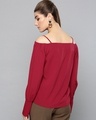 Shop Women Shoulder Straps Full Sleeve Solid Top-Design